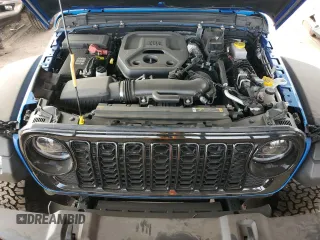 2024 Jeep Wrangler Sport S with VIN 1C4PJXAN8RW169420, listed as a Copart auction lot 62593945 with 5,164 mi miles and Salvage title. Bid and sale history available at DreamBid. Image 13.