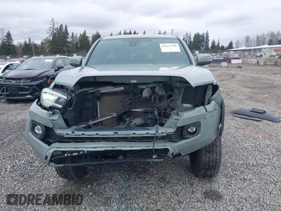 2023 Toyota Tacoma 4WD SR with VIN 3TMCZ5AN3PM621797, listed as a IAAI auction lot 41627120 with 14,326 mi miles. Bid and sale history available at carsss.com. Image 13.