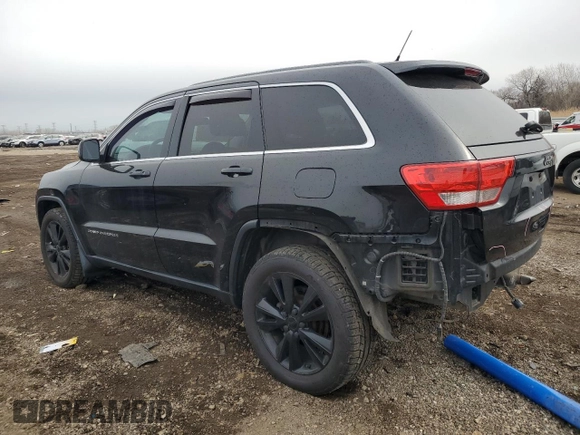 2013 Jeep Grand Cherokee Laredo with VIN 1C4RJFAGXDC600015, listed as a Copart auction lot 50037115 with 85,683 mi miles and Salvage Title. Bid and sale history available at carsss.com. Image 2.
