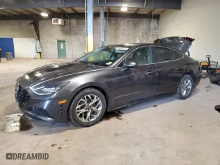 2020 Hyundai Sonata SEL with VIN 5NPEF4JA2LH032040, listed as a Copart auction lot 46369295 with 164,861 mi miles and Salvage Title. Bid and sale history available at carsss.com. Image 1.