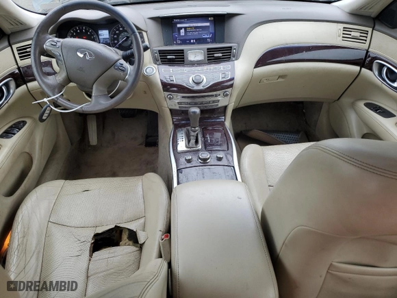2011 Infiniti M37 with VIN JN1BY1AP4BM322819, listed as a Copart auction lot 56267874 with 192,504 mi miles and Clean Title. Bid and sale history available at carsss.com. Image 8.