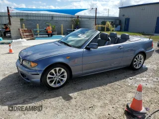 2004 BMW 3 Series 330Ci with VIN WBABW53424PL44040, listed as a Copart auction lot 77695294 with 120,239 mi miles and Salvage Title. Bid and sale history available at carsss.com. Image 1.