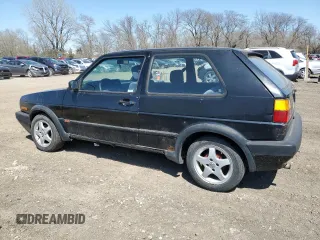 1991 Volkswagen GTI z VIN 3VWDB21G7MM023746, wystawiony jako Copart lot #66414904 z przebiegiem 105 926 mil mil oraz Nie do naprawy • Non repairable. Historia ofert i sprzedaży dostępna na DreamBid. Obrazek 2.