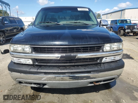 1999 Chevrolet Silverado 1500 LS with VIN 1GCEK14T5XZ142506, listed as a Copart auction lot 71836224 with 186,427 mi miles and Salvage Title. Bid and sale history available at carsss.com. Image 5.