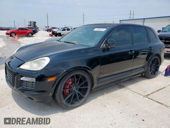 2008 Porsche Cayenne GTS with VIN WP1AD29P68LA71491, listed as a Copart auction lot 57683015 with Not provided miles and Non repairable. Bid and sale history available at DreamBid. Image 1.