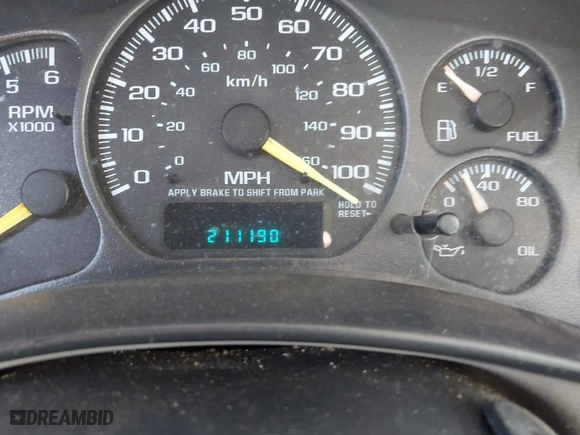 2001 GMC Yukon SLT with VIN 1GKEC13TX1J138735, listed as a IAAI auction lot 41719311 with 211,190 mi miles. Bid and sale history available at carsss.com. Image 7.