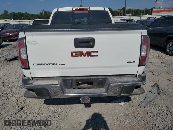 2019 GMC Canyon 2WD SLE with VIN 1GTG5CENXK1131214, listed as a Copart auction lot 60029784 with 79,148 mi miles and Salvage Title. Bid and sale history available at carsss.com. Image 6.