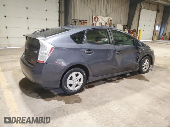 2010 Toyota Prius II with VIN JTDKN3DU0A0222354, listed as a Copart auction lot 52706135 with 211,027 mi miles and Salvage Title. Bid and sale history available at DreamBid. Image 3.