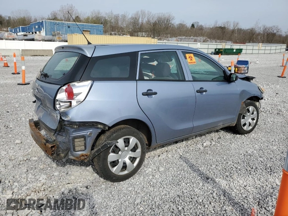 2006 Toyota Matrix STD with VIN 2T1KR32E16C619732, listed as a Copart auction lot 52933655 with Not Provided miles and Salvage Title. Bid and sale history available at carsss.com. Image 3.