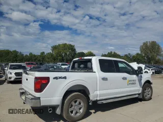 2024 Ford F-150 XLT with VIN 1FTFW3L5XRKD72951, listed as a Copart auction lot 72419834 with 0 mi miles and Salvage Title. Bid and sale history available at carsss.com. Image 3.