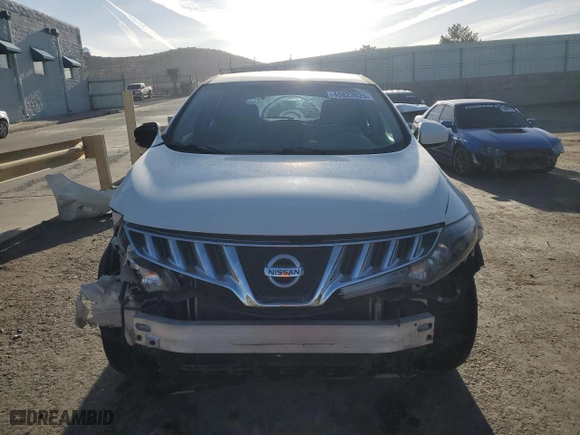 2009 Nissan Murano S with VIN JN8AZ18UX9W018544, listed as a Copart auction lot 49822625 with 0 mi miles and Salvage Title. Bid and sale history available at carsss.com. Image 5.