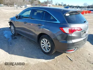 2017 Acura RDX w/Technology Pkg with VIN 5J8TB3H50HL001797, listed as a IAAI auction lot 41368527 with 108,369 mi miles. Bid and sale history available at carsss.com. Image 3.