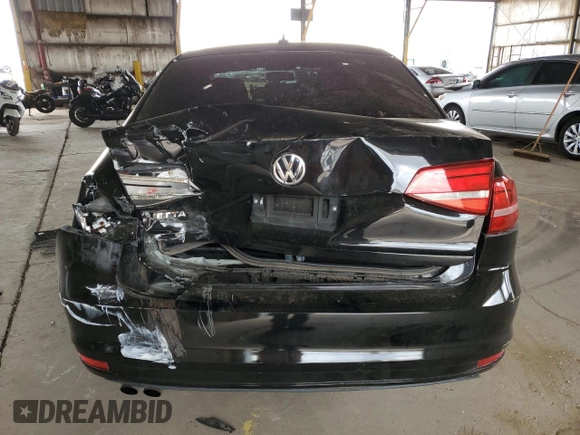 2015 Volkswagen Jetta S with VIN 3VW1K7AJ3FM304960, listed as a Copart auction lot 48977265 with 118,572 mi miles and Salvage title. Bid and sale history available at DreamBid. Image 6.