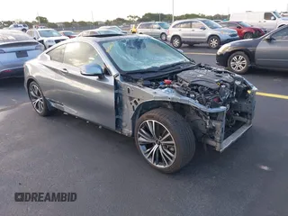 2020 Infiniti Q60 Luxe z VIN JN1EV7EK8LM341026, wystawiony jako IAAI lot #42197596 z przebiegiem 54 500 mil mil oraz . Historia ofert i sprzedaży dostępna na DreamBid. Obrazek 1.