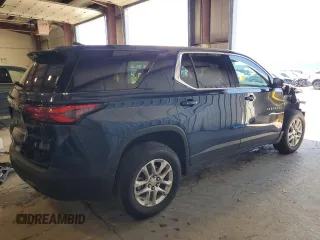 2023 Chevrolet Traverse LS with VIN 1GNERFKW6PJ294953, listed as a Copart auction lot 60744484 with 13,431 mi miles and Salvage Title. Bid and sale history available at carsss.com. Image 3.