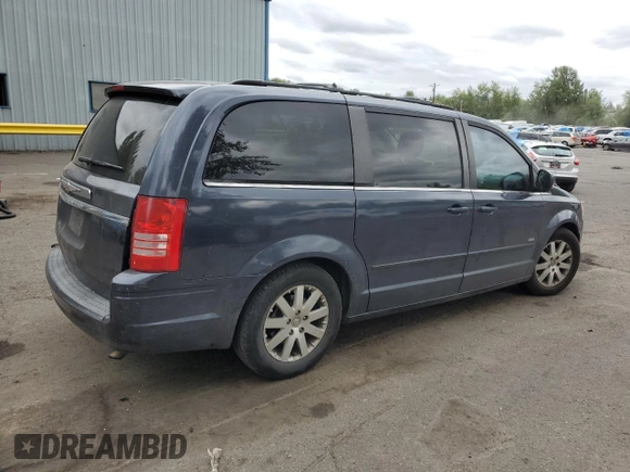 2008 Chrysler Town & Country Touring with VIN 2A8HR54P78R838095, listed as a Copart auction lot 68681724 with 219,509 mi miles and Salvage Title. Bid and sale history available at DreamBid. Image 3.