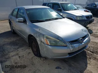 2003 Honda Accord LX with VIN JHMCM56353C033481, listed as a IAAI auction lot 42770654 with 212,120 mi miles and . Bid and sale history available at DreamBid. Image 1.