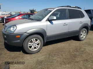 2006 Hyundai Tucson GLS with VIN KM8JN72D26U290981, listed as a Copart auction lot 73253444 with 158,905 mi miles and Clean Title. Bid and sale history available at carsss.com. Image 1.