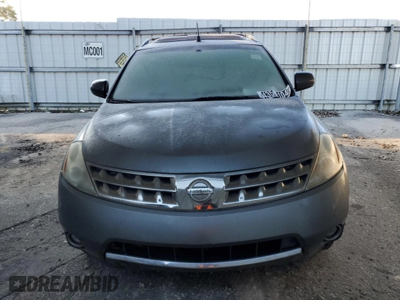 2006 Nissan Murano S z VIN JN8AZ08T16W417159, wystawiony jako Copart lot #43568104 z przebiegiem 144 482 mil mil oraz Czysty tytuł • Clean title. Historia ofert i sprzedaży dostępna na DreamBid. Obrazek 5.