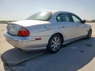 2003 Jaguar S-Type with VIN SAJEA01T43FM62477, listed as a Copart auction lot 52693085 with 109,761 mi miles and Salvage Title. Bid and sale history available at DreamBid. Image 3.