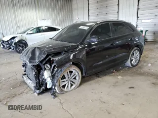 2018 Audi Q3 Premium with VIN WA1ECCFS2JR008180, listed as a Copart auction lot 58560735 with 122,557 mi miles and Non repairable. Bid and sale history available at DreamBid. Image 1.