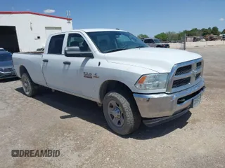 2018 Ram 2500 Tradesman with VIN 3C6UR5HL4JG287673, listed as a IAAI auction lot 41954501 with 155,340 mi miles. Bid and sale history available at carsss.com. Image 1.
