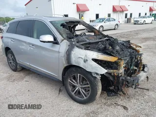 2019 Infiniti QX60 Pure с VIN 5N1DL0MN6KC517024, выставлен на аукционе IAAI как лот 42121829 с пробегом Не указан миль и . История ставок и продаж доступна на DreamBid. Изображение 1.