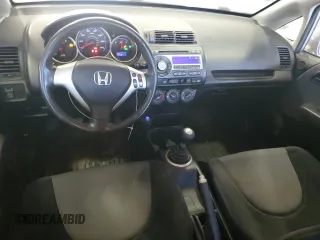2007 Honda Fit Sport with VIN JHMGD37637S055263, listed as a Copart auction lot 65892135 with 347,782 mi miles and Salvage title. Bid and sale history available at DreamBid. Image 8.