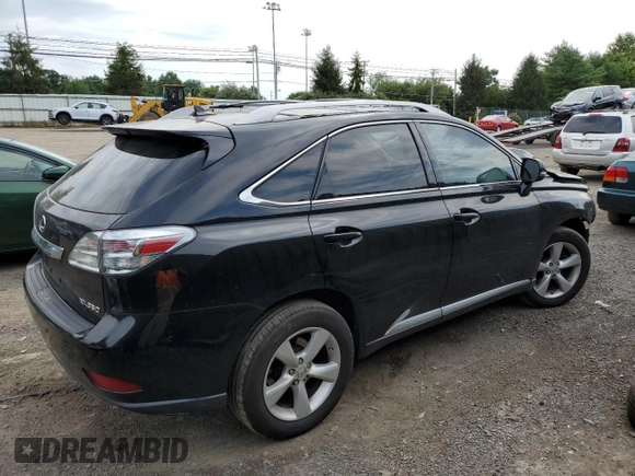 2012 Lexus RX 350 with VIN 2T2BK1BA1CC124251, listed as a Copart auction lot 64886585 with 192,944 mi miles and Salvage title. Bid and sale history available at DreamBid. Image 3.
