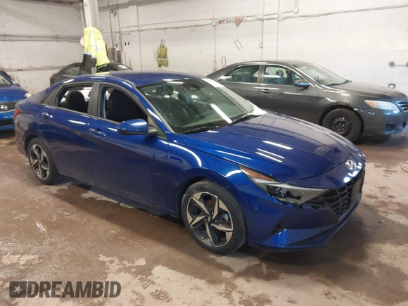 2023 Hyundai Elantra SEL with VIN KMHLS4AG9PU432403, listed as a IAAI auction lot 41906543 with 35,490 mi miles and . Bid and sale history available at DreamBid. Image 1.