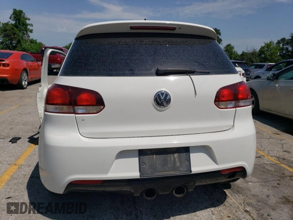 2012 Volkswagen Golf w/Sunroof & Navi z VIN WVWRF7AJ2CW316569, wystawiony jako Copart lot #65226494 z przebiegiem Nie podano mil oraz Szkoda całkowita • Salvage title. Historia ofert i sprzedaży dostępna na DreamBid. Obrazek 6.