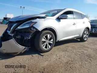 2021 Nissan Murano SV with VIN 5N1AZ2BS3MC144498, listed as a IAAI auction lot 42071696 with 83,014 mi miles and . Bid and sale history available at DreamBid. Image 19.