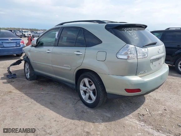 2008 Lexus RX 350 with VIN 2T2GK31U68C040527, listed as a IAAI auction lot 41881126 with 148,763 mi miles. Bid and sale history available at carsss.com. Image 3.