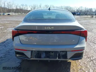 2025 Kia K5 GT-Line with VIN KNAG64J79S5326463, listed as a IAAI auction lot 41581497 with 1,571 mi miles. Bid and sale history available at carsss.com. Image 17.