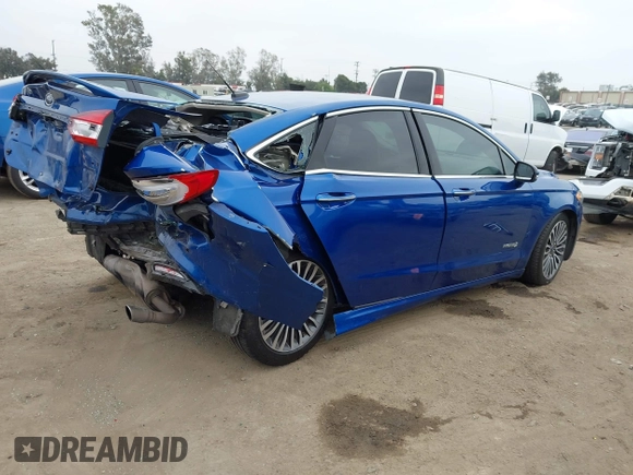 2018 Ford Fusion Titanium with VIN 3FA6P0RU8JR124066, listed as a IAAI auction lot 42106389 with Not Provided miles and . Bid and sale history available at DreamBid. Image 4.