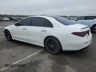 2024 Mercedes-Benz S 580 с VIN W1K6G7GB9RA306312, выставлен на аукционе Copart как лот 55761695 с пробегом 5 461 миль миль и Списание • Salvage title. История ставок и продаж доступна на DreamBid. Изображение 2.