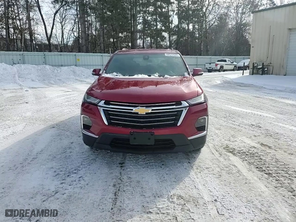 2023 Chevrolet Traverse LT Cloth with VIN 1GNEVGKW5PJ135178, listed as a Copart auction lot 44572535 with 54,727 mi miles and Salvage Title. Bid and sale history available at carsss.com. Image 12.