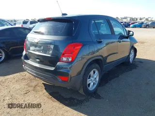2020 Chevrolet Trax LS with VIN 3GNCJKSB1LL240323, listed as a IAAI auction lot 42011374 with 108,561 mi miles and . Bid and sale history available at carsss.com. Image 4.
