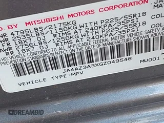 2016 Mitsubishi Outlander SE z VIN JA4AZ3A3XGZ049548, wystawiony jako IAAI lot #42393429 z przebiegiem 74 218 mil mil oraz . Historia ofert i sprzedaży dostępna na DreamBid. Obrazek 9.