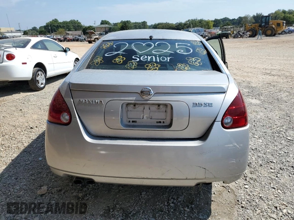 2006 Nissan Maxima 3.5 SE with VIN 1N4BA41E06C854569, listed as a Copart auction lot 69579414 with 203,531 mi miles and Salvage Title. Bid and sale history available at carsss.com. Image 6.