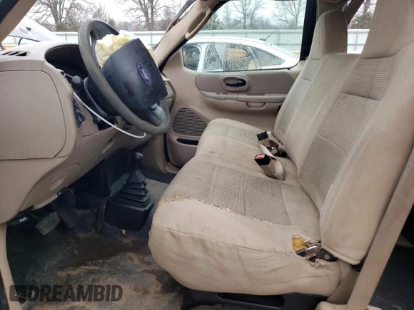 2003 Ford F-150 XL with VIN 2FTRX18WX3CA84696, listed as a Copart auction lot 43469825 with 0 mi miles and Salvage Title. Bid and sale history available at carsss.com. Image 7.