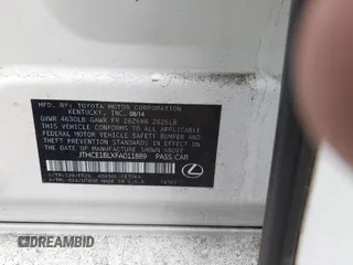 2015 Lexus GS with VIN JTHCE1BLXFA011889, listed as a IAAI auction lot 41836515 with Not Provided miles. Bid and sale history available at carsss.com. Image 9.