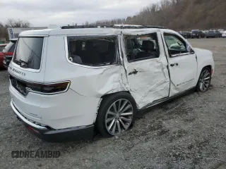 2022 Jeep Grand Wagoneer Series II with VIN 1C4SJVFJ6NS167011, listed as a Copart auction lot 80907574 with 48,653 mi miles and Non repairable. Bid and sale history available at DreamBid. Image 3.