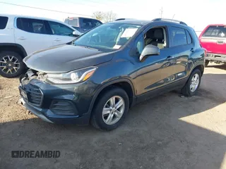 2021 Chevrolet Trax LT with VIN KL7CJPSB9MB324735, listed as a IAAI auction lot 41749138 with 119,106 mi miles. Bid and sale history available at carsss.com. Image 18.