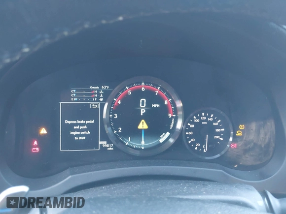 2016 Lexus RC F with VIN JTHHP5BC8G5005607, listed as a IAAI auction lot 41361242 with 99,817 mi miles. Bid and sale history available at carsss.com. Image 7.