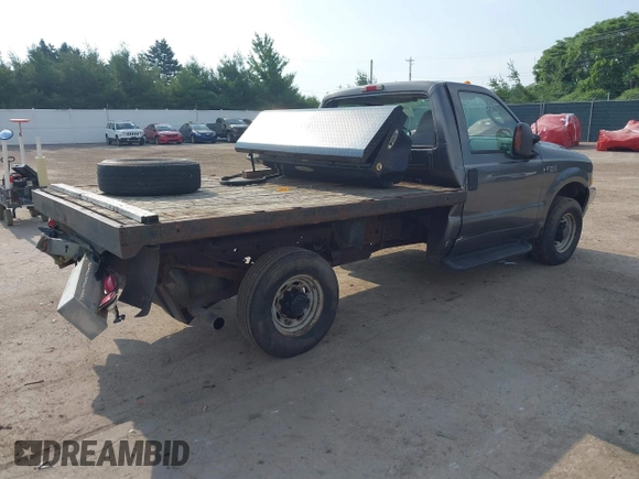 2003 Ford F-350 with VIN 1FDSF34L43EC81624, listed as a IAAI auction lot 42591645 with 275,341 mi miles and . Bid and sale history available at DreamBid. Image 4.