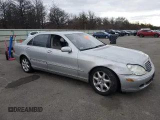 2004 Mercedes-Benz S-Class 4.3L with VIN WDBNG83J64A424124, listed as a Copart auction lot 85341024 with 0 mi miles and Non Repairable. Bid and sale history available at carsss.com. Image 4.