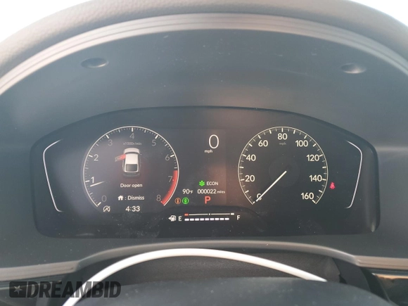 2025 Honda Civic Sport z VIN 19XFL2H86SE012168, wystawiony jako Copart lot #56833885 z przebiegiem 22 mil mil oraz Szkoda całkowita • Salvage title. Historia ofert i sprzedaży dostępna na DreamBid. Obrazek 9.