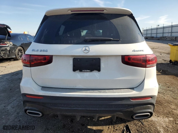 2023 Mercedes-Benz GLB with VIN W1N4M4HB0PW264080, listed as a Copart auction lot 87096434 with 26,870 mi miles and Salvage Title. Bid and sale history available at carsss.com. Image 6.