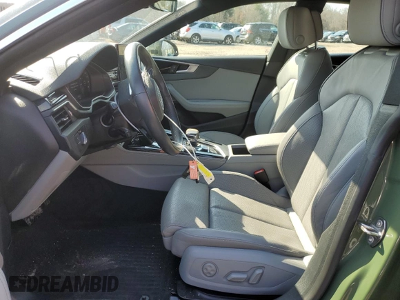2021 Audi A5 Sportback S line Premium Plus with VIN WAUFACF57MA034297, listed as a Copart auction lot 43795064 with 39,086 mi miles. Bid and sale history available at carsss.com. Image 7.